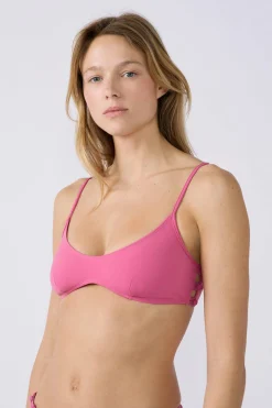 Biustonosz bandeau od stroju kąpielowego Marcia Wear x Etam
