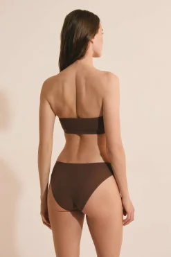 Biustonosz bandeau z mikrofibry