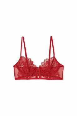 Biustonosz bustier z gipiury