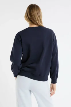 Bluza bawełniana z motywem krajobrazu narciarskiego