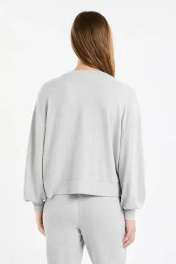 Bluza piżamowa z dekoltem V