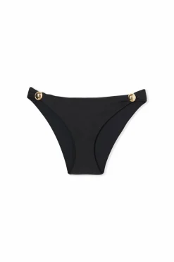 Dół kostiumu kąpielowego bikini z biżuteryjnymi detalami