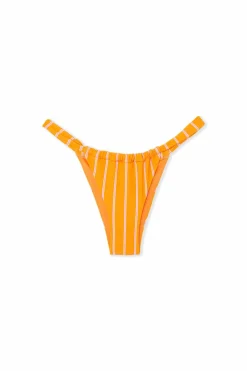 Dół od bikini brazyliany w paski