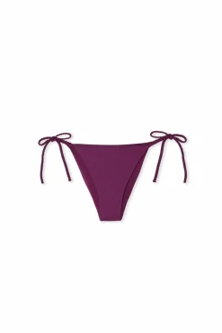 Dół od bikini opalizujący wiązany