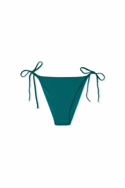 Dół od bikini opalizujący wiązany
