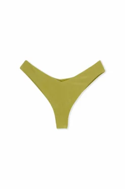 Dół od bikini typu high leg z satynowym wykończeniem - Etam x Hôtel Mahfouf