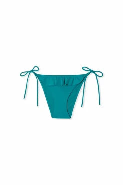 Dół od bikini wiązany z falbankami