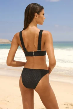 Dół od bikini ze srebrnym detalem