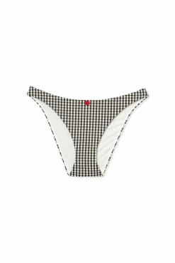 Dół od kostiumu kąpielowego bikini w kratkę vichy