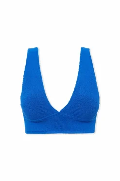 Góra od bikini trójkątna z elastycznego materiału