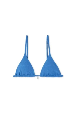 Góra od bikini trójkąt z detalem biżuteryjnym