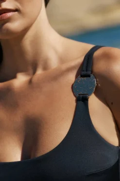 Góra od bikini typu braletka z biżuteryjnymi detalami - Etam x Hôtel Mahfouf
