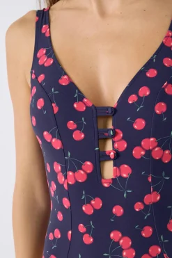 Jednoczęściowy strój kąpielowy z nadrukiem Marcia Wear x Etam