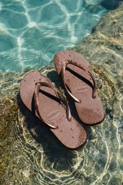 Klapki Havaianas slim brokat II