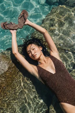 Klapki Havaianas slim brokat II