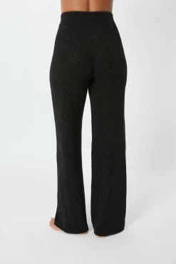 Legginsy o szerokim kroju z opalizującym efektem