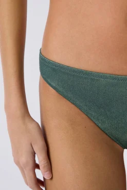 Majtki bikini dół od stroju kąpielowego opalizujący