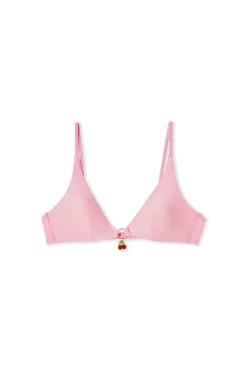 Satyna bikini trójkąt z zawieszką