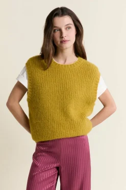 Sweter bez rękawów