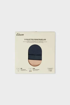 Zestaw 3 par majtek menstruacyjnych - obfite krwawienie